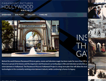 Tablet Screenshot of paramounthollywoodproject.com